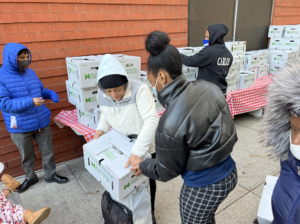 New Settlement Thanksgiving Food pantry 2022